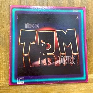 Vinyl: TOM JONES This is Tom Jones Vintage LP Album 33 1/3